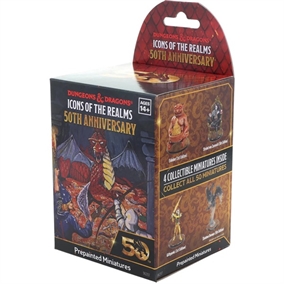 DnD - 50th Anniversary Booster Brick - Icons of the Realms - DnD Miniatures
